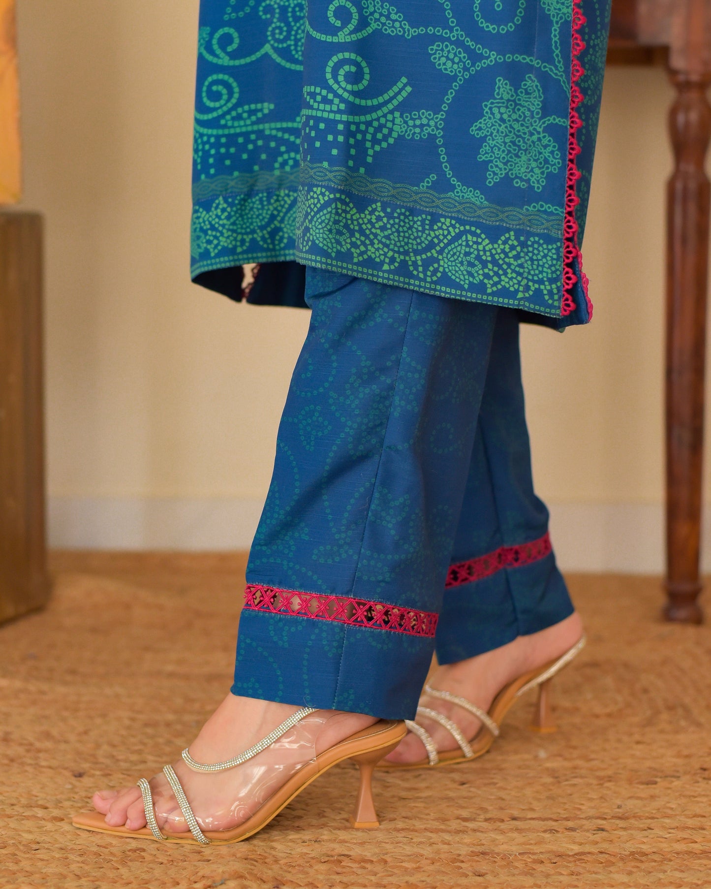 Luxury Winter Slub Cambric Suit | Embroidered 3-Piece with Cozy Dupatta